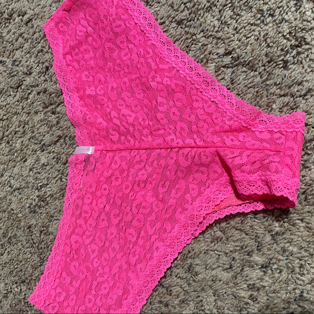 VS PINK lace cheekies